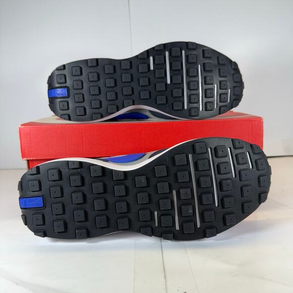 Nike Waffle One (GS) Black/Blue DC0481-005 Size 5.5 Youth - Picture 3 of 7